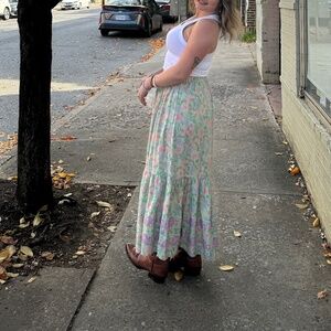 Saltwater luxe maxi skirt